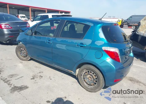 2012 Toyota Yaris Le from USA, damaged, VIN JTDKTUD37CD513917